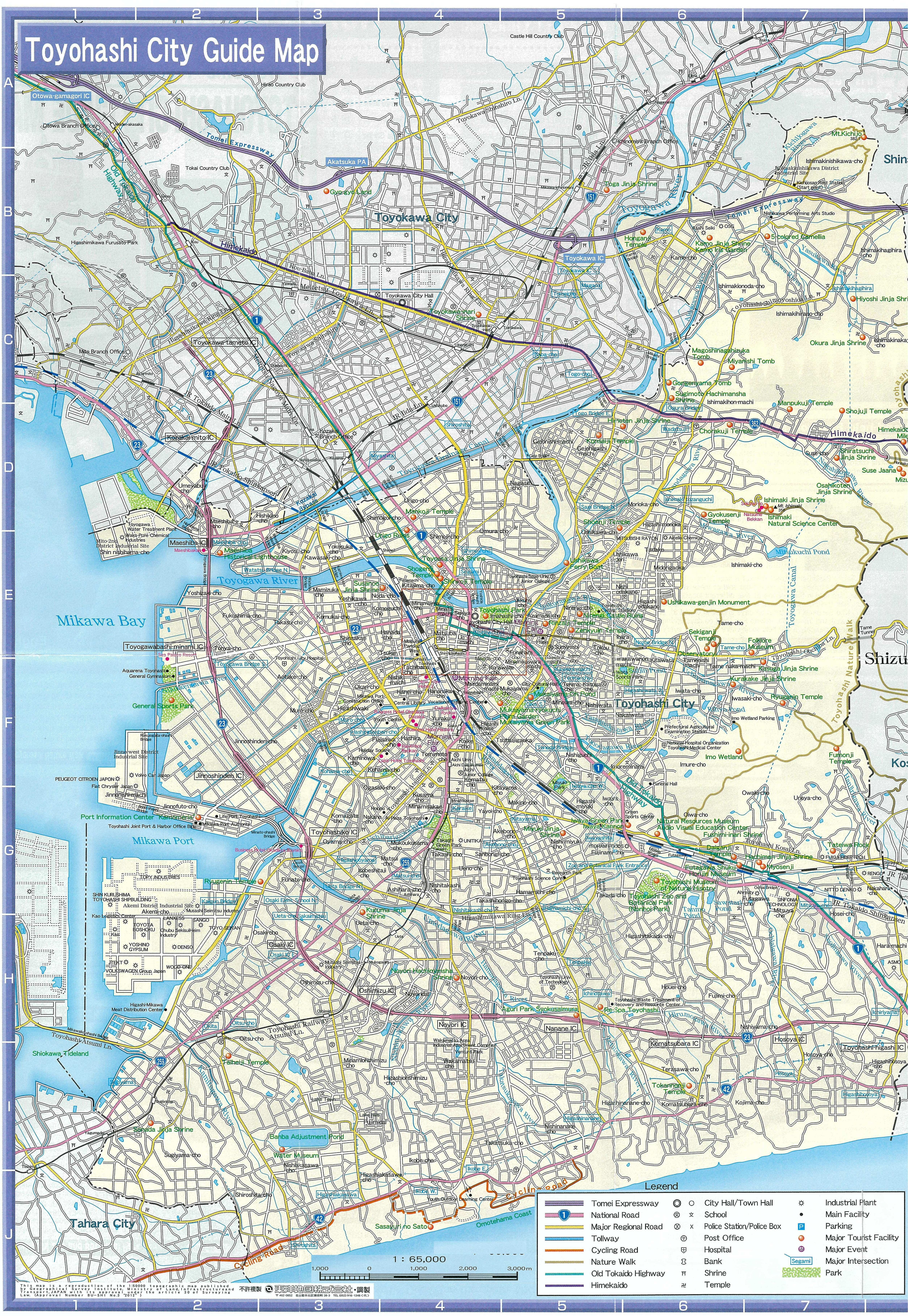 toyohashi city guide map 05
