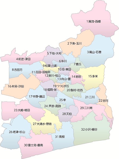 map of Toyohashi