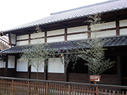 江戸時代風の門松の写真