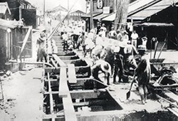 昭和6年船町幹線工事の画像