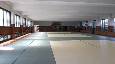 武道館　柔道場