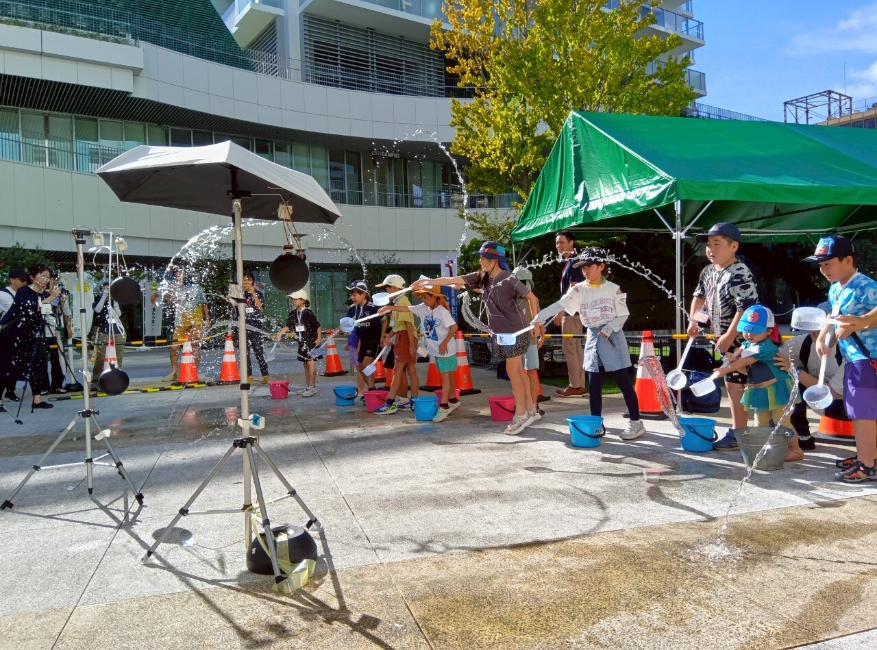 打ち水の状況１