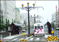 駅前大通停留場の写真