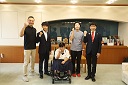 市長訪問のようす