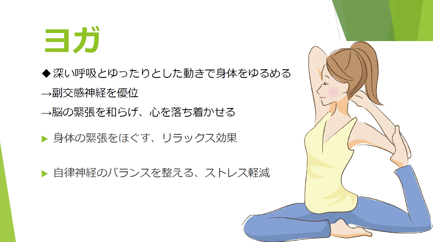 睡眠ウィークヨガ
