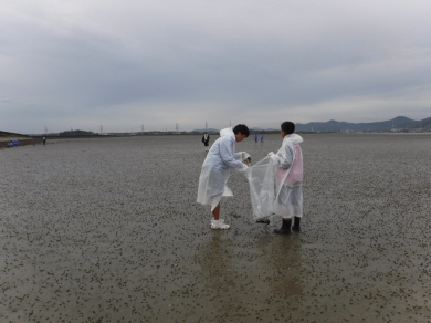 第8回汐川干潟保全実践活動の様子2