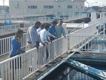 沈殿・ろ過処理技術研修（豊橋浄水場）