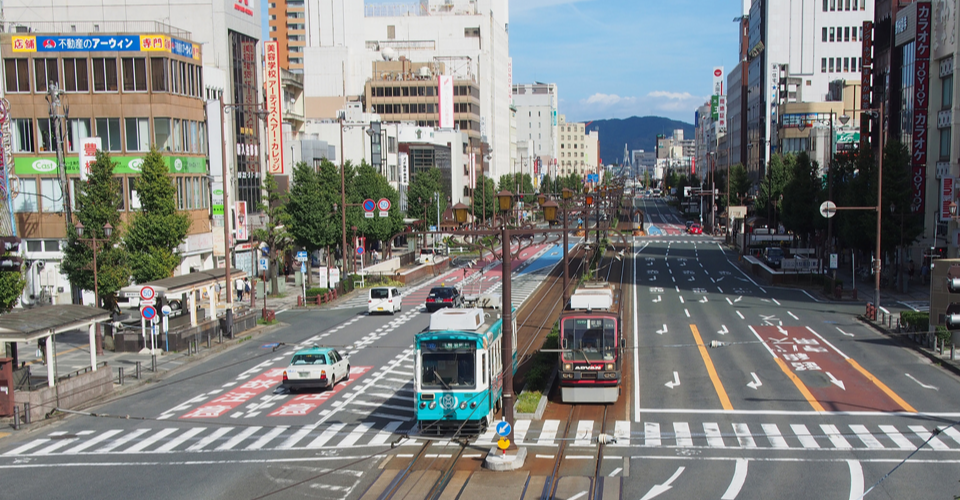 豊橋駅前（大正末）