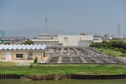 中島処理場の風景