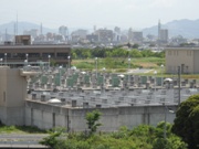 中島処理場の風景