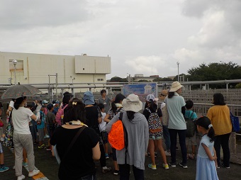 夏休み水の教室の様子2