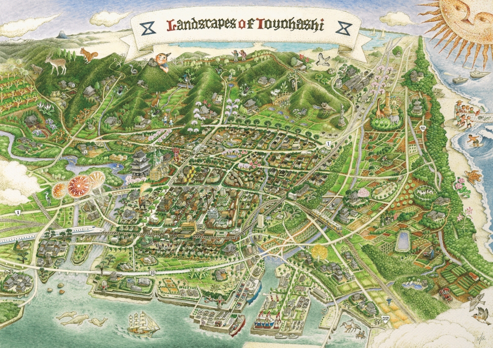 Landscapes of Toyohashi / 豊橋の景観