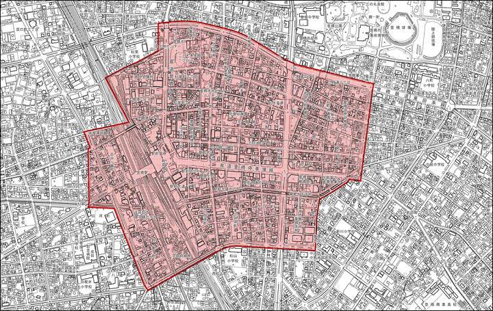 豊橋市駐車場整備地区