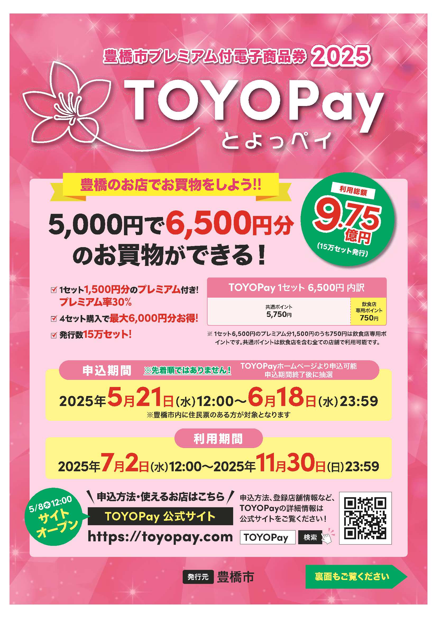TOYOPAY2025 チラシ一般